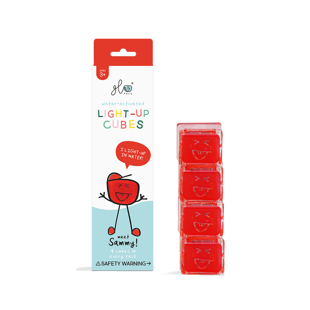 Glo Pal Cube | Sammy (Red)