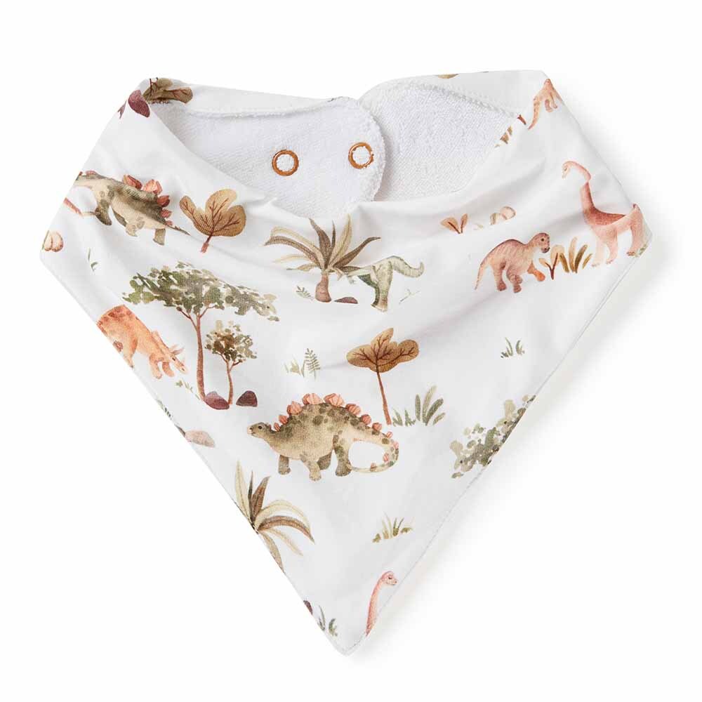 Dino Dribble Bib | Organic