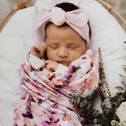 Blushing Beauty Organic Muslin Wrap