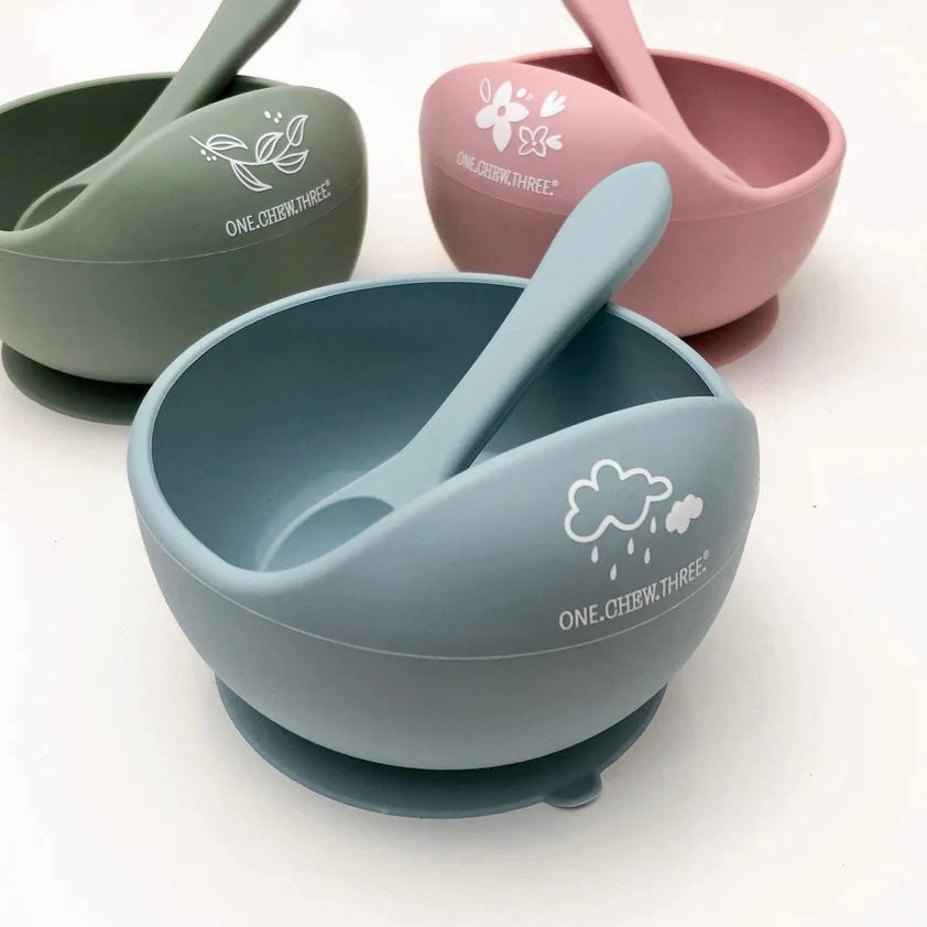 Silicon Scoop Bowl &amp; Spoon Set