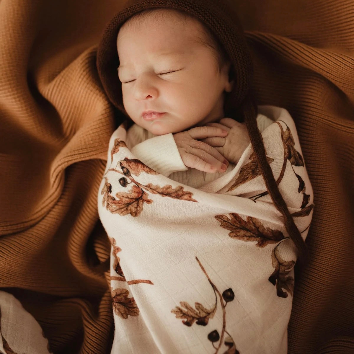 Acorn &amp; Oak Swaddle