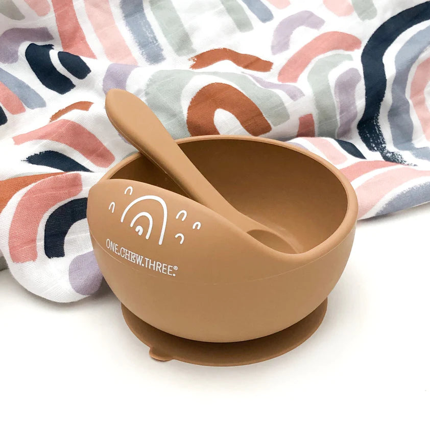 Silicon Scoop Bowl &amp; Spoon Set