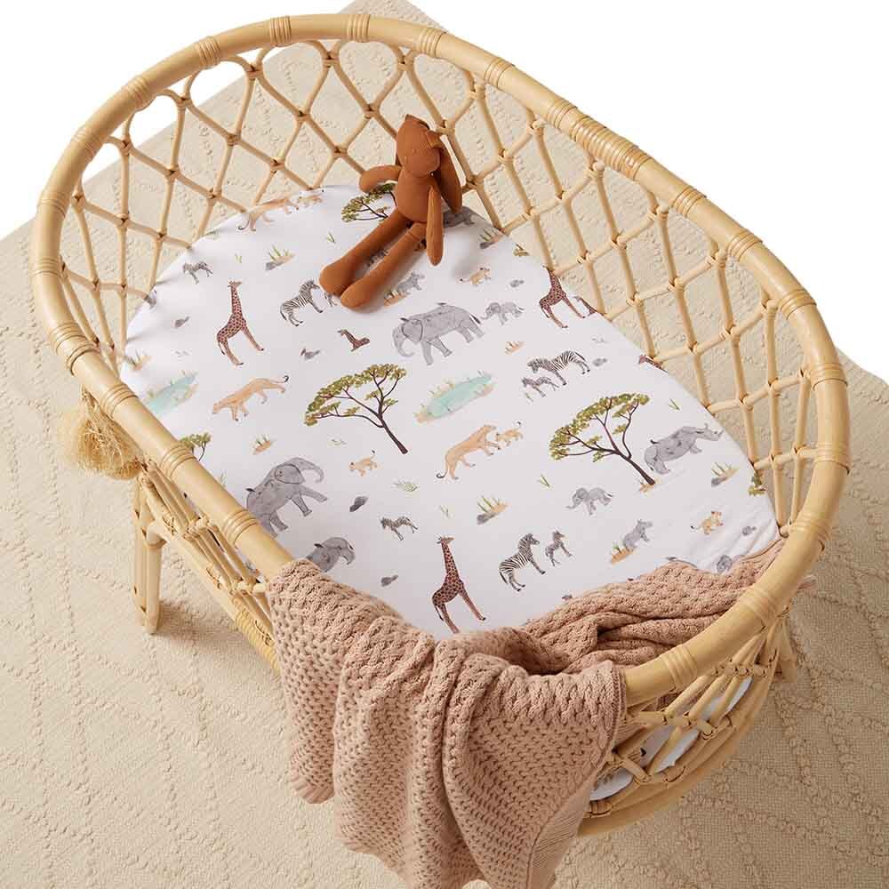 Safari Bassinet Sheet / Change Pad Cover